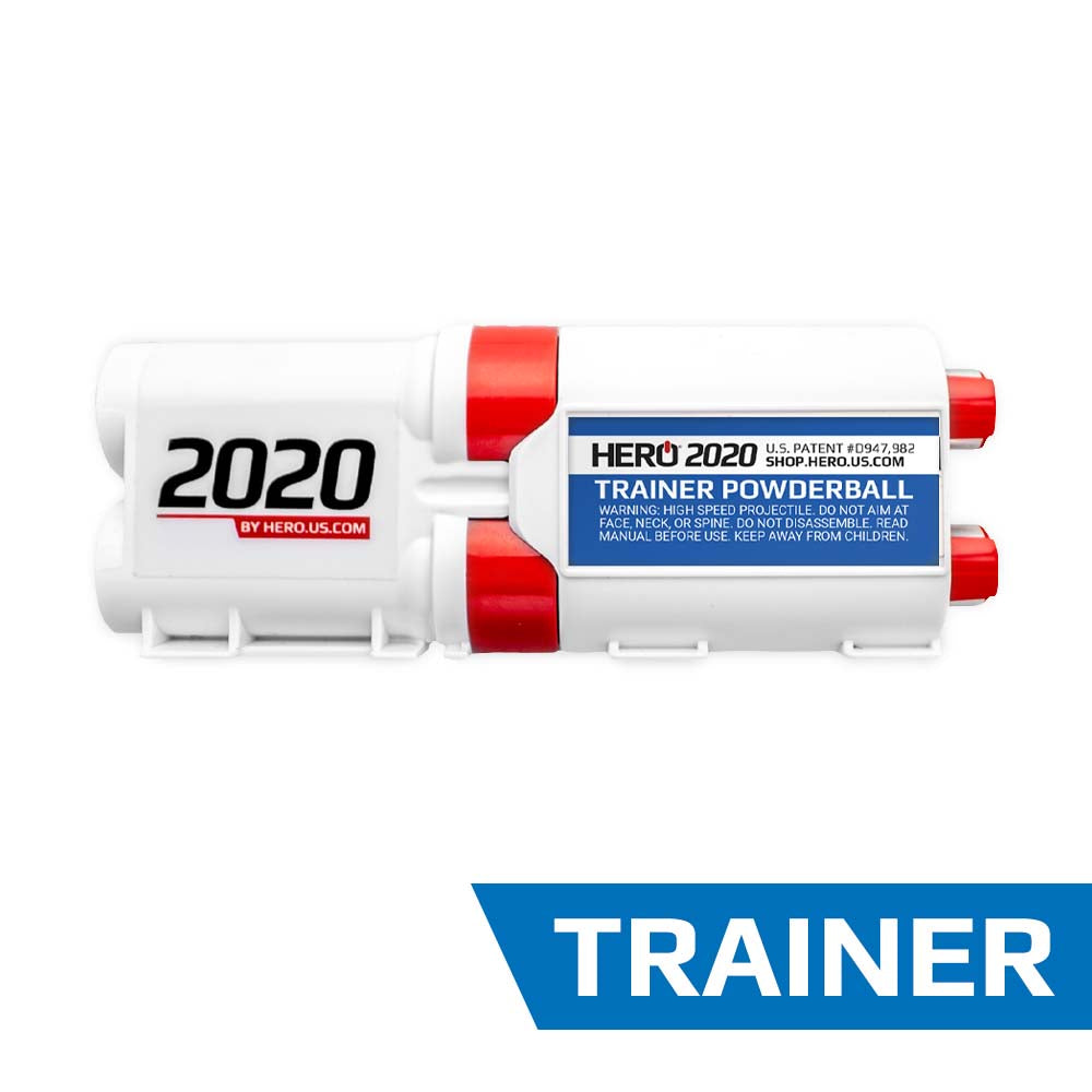 An trainer projectile cartridge for HERO 2020