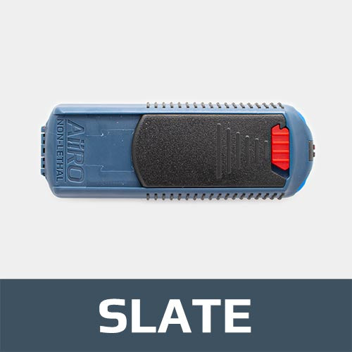 A color swatch for AIIRO. The color shown and text says "Slate"